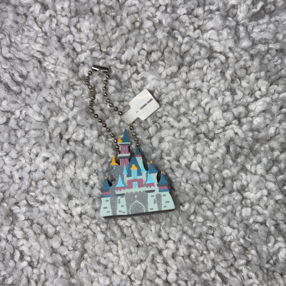 Disney Magic Kingdom Foam Keychain NWT